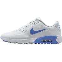 Nike Air Max 90 G Herren-Sneaker, Weiß/Royal Pulse, 46 EU - 46 EU