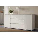 home collective Sideboard 150 x 70 x 40 cm Weiß