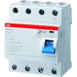 ABB FI-Schutzschalter 4polig 63A, 300mA Typ A 230V ac