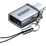 UGREEN Type C to USB 3.0 A Adapt Cable with Lanyard Space Gray