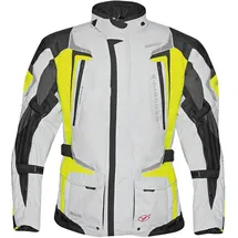 Germot Allround Textiljacke Hellgrau/Gelb 11XL