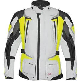 Germot Allround Textiljacke Hellgrau/Gelb 11XL