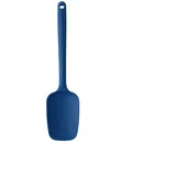 Mastrad - Silikon Löffelspatel – Flexibler Küchen- & Backspatel – Hitzebeständig bis 300°C – Schonend für Antihaftbeschichtungen – Einteiliges Design – Blau