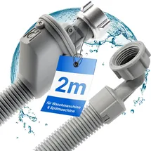 Bomann Zulaufschlauch 2M grau