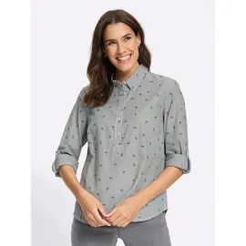 DW-Shop Baumwoll-Bluse grün 46