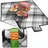 krumad Picknickdecke grau 200 x 200 cm