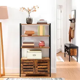VASAGLE Sideboard, LSC75BXV1 braun 70,0 x 30,0 x 121,5 cm