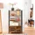 VASAGLE Sideboard, LSC75BXV1 braun 70,0 x 30,0 x 121,5 cm