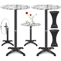 Kesser Bistrotisch 70 x 115 cm Grau