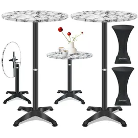 Kesser Bistrotisch 70 x 115 cm Grau