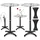 Kesser Bistrotisch 70 x 115 cm Grau