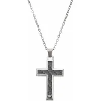 Emporio Armani EGS1705 Herren Collier Edelstahl grau/silber