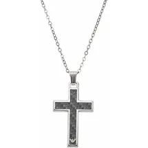 Emporio Armani EGS1705 Herren Collier Edelstahl grau/silber