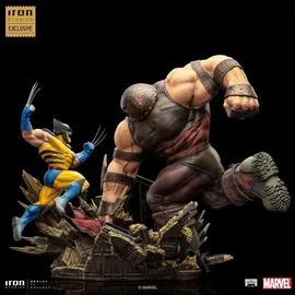 Iron Studios Wolverine vs Juggernaut Figur 30 cm
