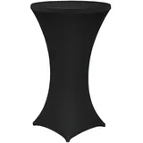 nyvi Stehtischhusse 80-85 x 110-120 cm Schwarz
