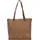 Valentino Post Re Shopper Kunstleder Kamel/Moro