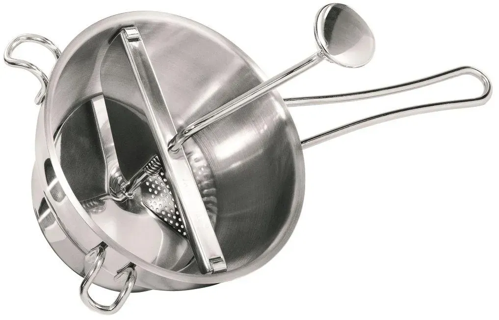 Gefu Passiermühle Flotte Lotte multifunktional mit 2 Lochscheiben 2 + 3 mm