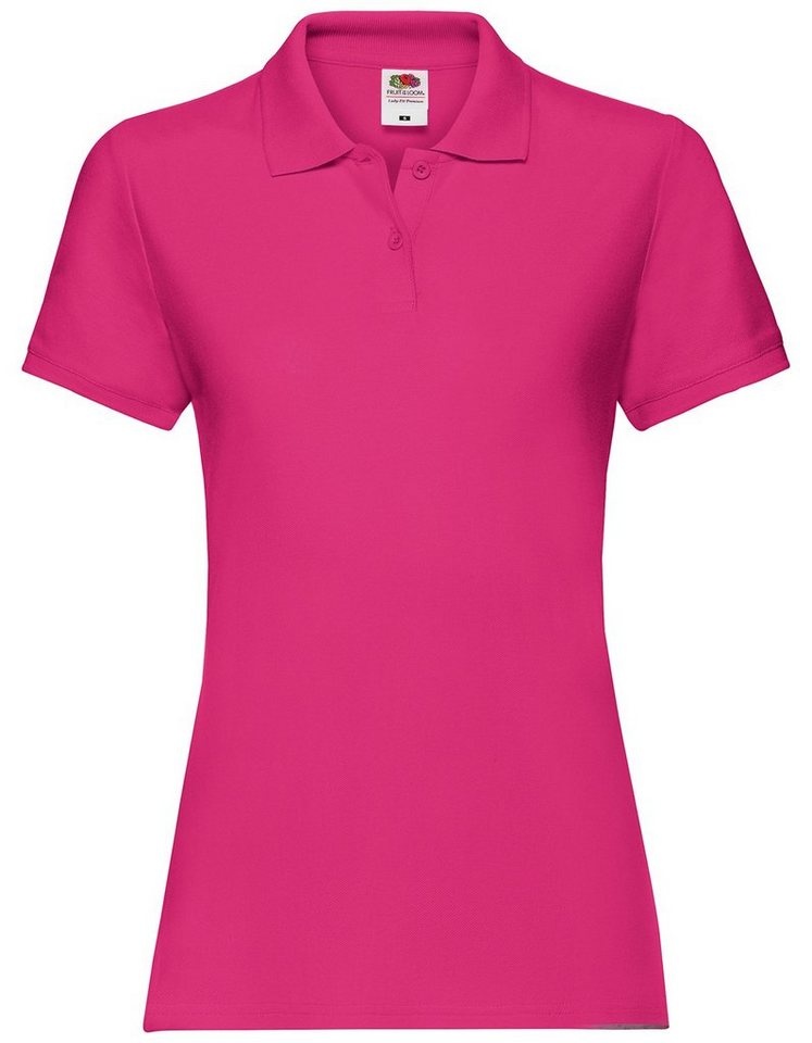 Fruit of the Loom Poloshirt Fruit of the Loom Premium Polo Lady-Fit L