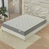 November Sleep Matratze 140x200cm - Dicke 22cm - Naturlatex und Memory-Schaumstoff