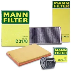 Mann-filter Inspektionspaket Filtersatz SET A für Opel