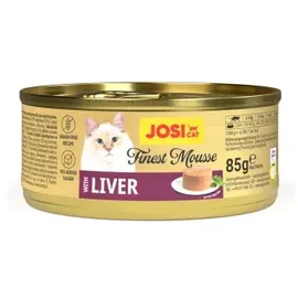 JosiCat Finest Mousse mit Leber 12 x 85 g