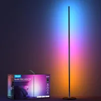 Govee LED Stehlampe Lite 16 Millionen Farben Schwarz