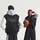 adidas Originals Basketball-Jacke Herren Schwarz/Weiß S
