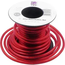 TRU Components 1568965 Massekabel 1 x 2.50mm2 Rot 5m