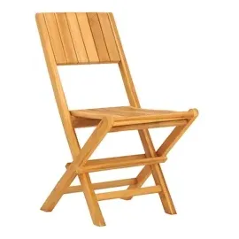 vidaXL Gartenstuhl 47 x 61 x 90 cm braun 2 St.