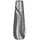 Gilde Kegelvase Sevilla - Moderne Deko Vasen - Blumenvase - Keramik - anthrazit-Silber - Höhe 49 cm