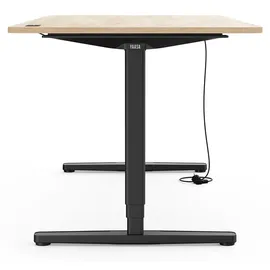 Yaasa Schreibtisch Desk Pro 180 x 80 cm Eiche hell/Schwarz