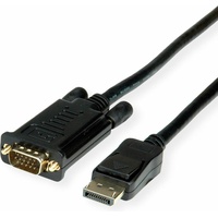 Value VGA-Kabel VGA (D-Sub) Schwarz