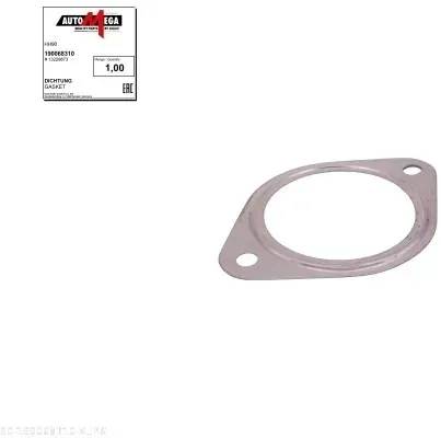 AUTOMEGA Dichtung, Abgasrohr 190068310 für Opel GM