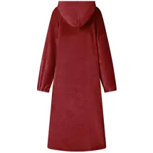 vidaXL Decken-Hoodie Decke mit Ärmeln L 150 x 200 cm Bordeauxrot