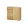 Woodford Kommode Morgana 93 x 89 x 37 cm Mehrfarbig