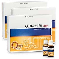 Q10 Cell Fit 100 mg - glass bottles - 1800 ml