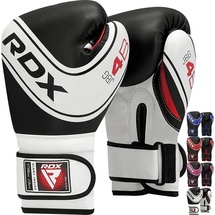 Rdx sports Kinder Boxhandschuhe SCHWARZ|WEISS|SCHWARZ 4 oz