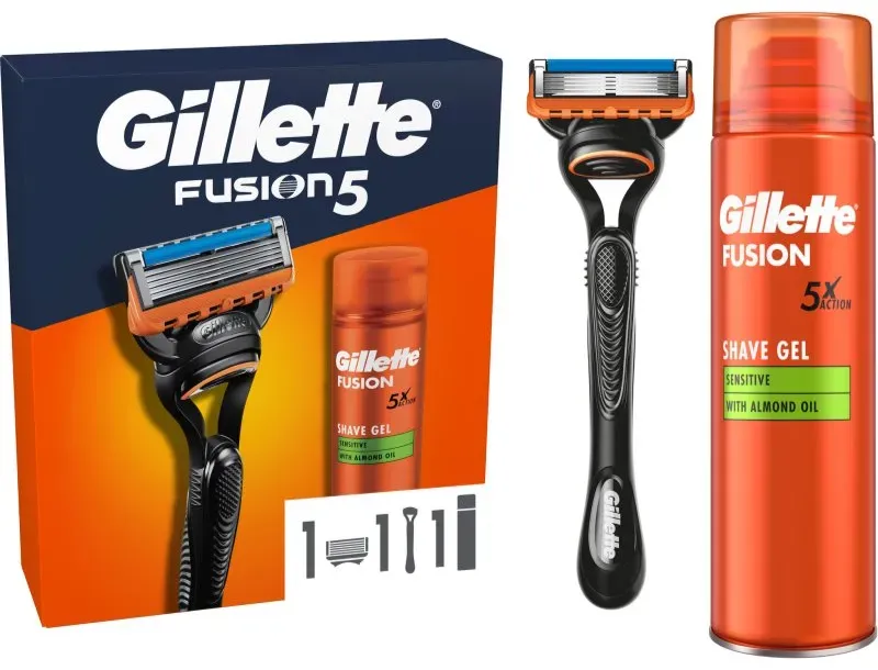 Gillette Fusion5 Geschenkset für Herren