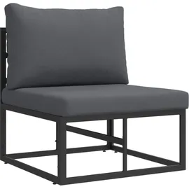 vidaXL Garten-Lounge-Set 12-tlg. schwarz