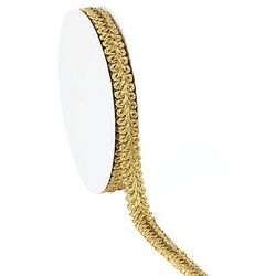 Posamentenborte Metallic, gold