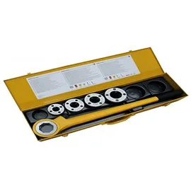 Rems Hand-Gewindeschneidkluppe Eva Set R 1/2-1 1/4"