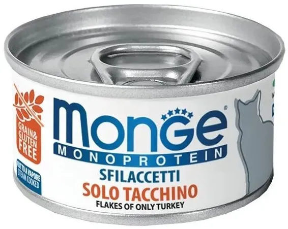 MONGE Monoprotein mit Putenfleisch 80g