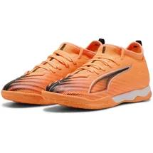 Puma Ultra 6 Match IT + Mid Kinder Hallenschuhe, orange, Größe 37