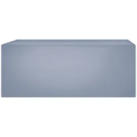Beliani Regenschutzhülle 275 x 70 x 230 cm Grau