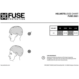 FUSE Protection Alpha Stadthelm - Matte Black - M-L