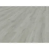BASICfloor Vinylboden Eiche rustikal Weißgrau Landhausdiele grau