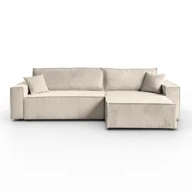 P & B Ecksofa Carlos XL ca. 143x277 cm Beige