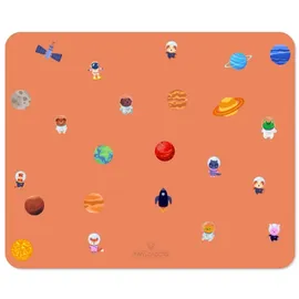 tinyloaders Platzdeckchen, Platzmatte, Tischset, Unterlage 43 cm x 34 cm, Astronaut | Gr.: onesize