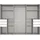 WIMEX Schwebetürenschrank Saigon 270 x 208 x 0 cm Weiß