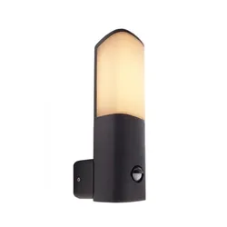 Deko-Light LED Wandaufbauleuchte Beacon Motion 6,5W 290lm 3000K IP54 Verkehrsgrau 731016